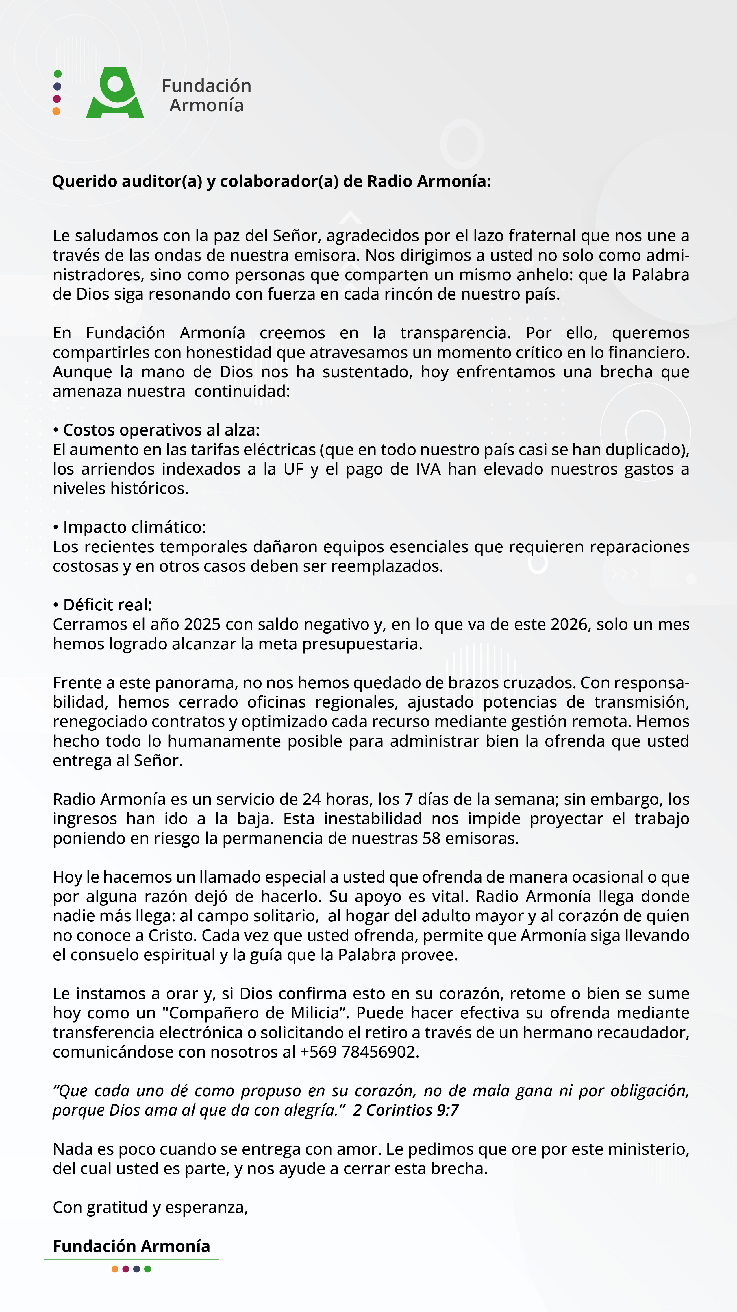 Comunicado